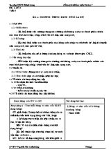 Kế hoạch bài học Tin học 7 - Chương trình cả năm - Năm học 2009-2010 - Nguyễn Thị Xuân Dung